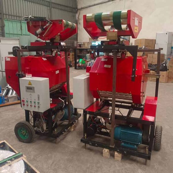 Baling and Wrapping Baler Machine